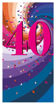 Picture of 40 BIRTHDAY CARD